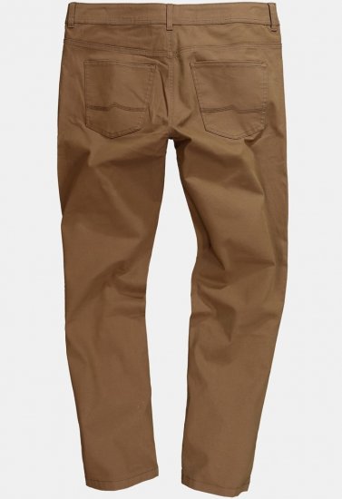 JP1880 Twill Trousers Belly Fit 5-Pocket Brown - Τζιν και παντελόνια - Aνδρικα τζιν παντελόνια μεγάλα μεγέθη