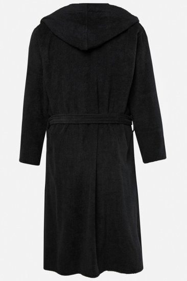 JP1880 Bathrobe Terry Black - Εσώρουχα/Μαγιό - Aνδρικά Εσώρουχα μεγάλα μεγέθη