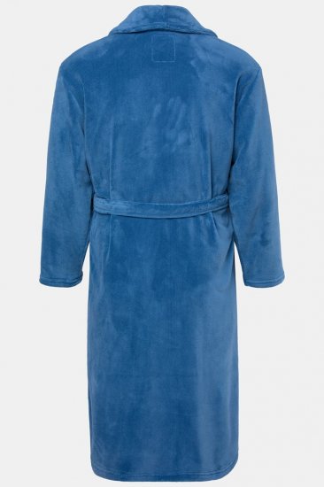 JP1880 Bathrobe with Spacious Pockets Denim Blue - Εσώρουχα/Μαγιό - Aνδρικά Εσώρουχα μεγάλα μεγέθη