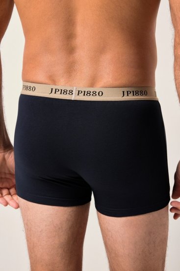 JP1880 FLEXNAMIC OEKO-TEX Boxer Shorts 3-Pack Dark Navy - Εσώρουχα/Μαγιό - Aνδρικά Εσώρουχα μεγάλα μεγέθη