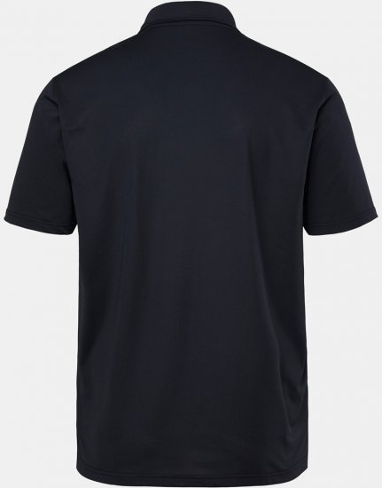 JAY-PI Quickdry Polo Short Sleeve Black - Πόλο μπλουζάκια - Aνδρικά μπλουζακια πολο μεγάλα μεγέθη