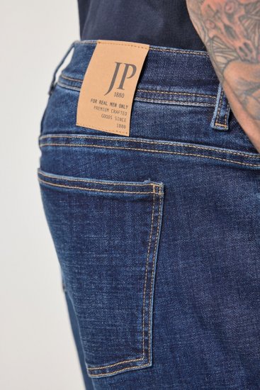 JP1880 FLEXNAMIC Jeans Tapered Loose Fit Dark Denim Blue - Τζιν και παντελόνια - Aνδρικα τζιν παντελόνια μεγάλα μεγέθη