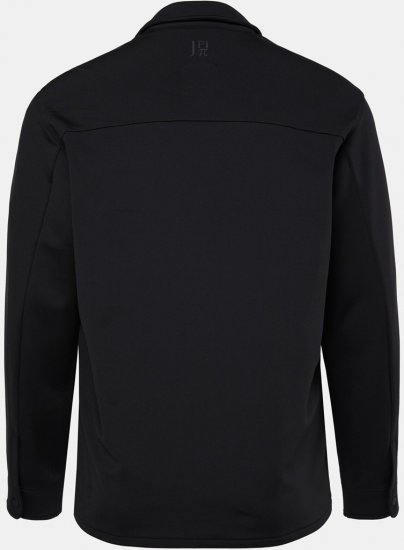 JAY-PI FLEXNAMIC® Sweat-Overshirt Black - Μπουφάν - Aνδρικά μπουφαν μεγάλα μεγέθη