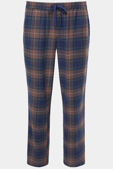 JP1880 Pyjama Trousers Flannel Check Brown - Εσώρουχα/Μαγιό - Aνδρικά Εσώρουχα μεγάλα μεγέθη