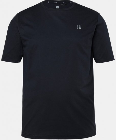 JAY-PI Active Funktion T-Shirt Black - Μακό μπλουζάκια - Aνδρικά μπλουζεσ μεγάλα μεγέθη
