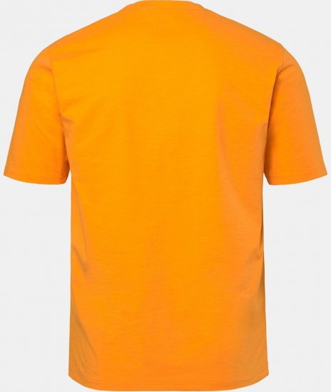JAY-PI Active Funktion T-shirt Orange - Μακό μπλουζάκια - Aνδρικά μπλουζεσ μεγάλα μεγέθη