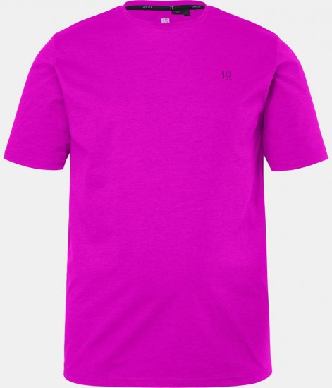 JAY-PI Active Funktion T-shirt Pink - Μακό μπλουζάκια - Aνδρικά μπλουζεσ μεγάλα μεγέθη