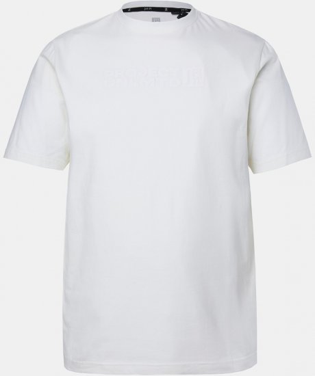 JAY-PI Flexnamic Vintage T-Shirt White - Μακό μπλουζάκια - Aνδρικά μπλουζεσ μεγάλα μεγέθη