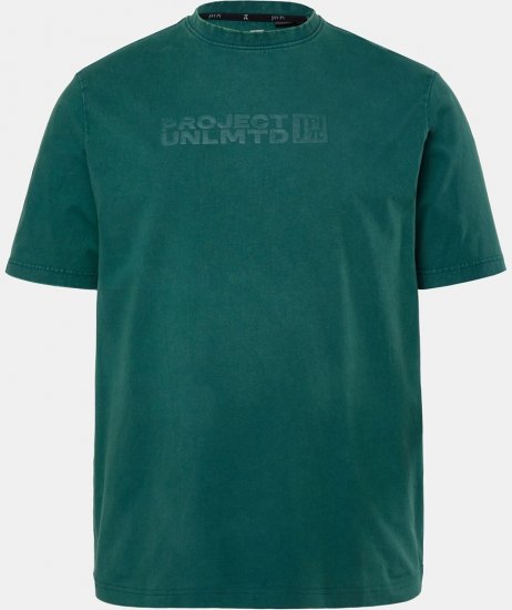 JAY-PI Flexnamic Vintage T-Shirt Green - Μακό μπλουζάκια - Aνδρικά μπλουζεσ μεγάλα μεγέθη