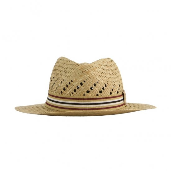 JP1880 Straw Hat Woven Yellow - Αξεσουάρ - 