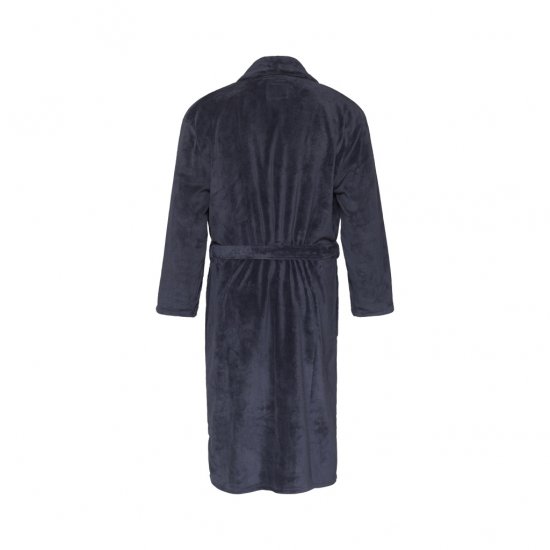 North Latitude Bathrobe Navy Blue - Μπουρνούζια/Πετσέτες - Ανδρικά μπουρνούζια μεγάλα μεγέθη