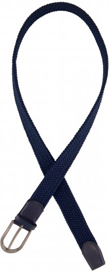 Ulla Popken Elastic Belt Blue - Γυναικείες ζώνες - 