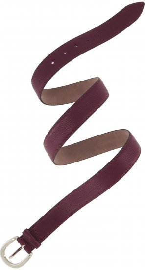 Ulla Popken Classic Belt Purple - Γυναικείες ζώνες - 