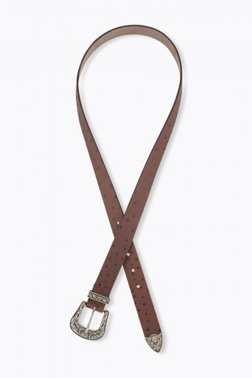Ulla Popken Classic Belt Brown - Γυναικείες ζώνες - 