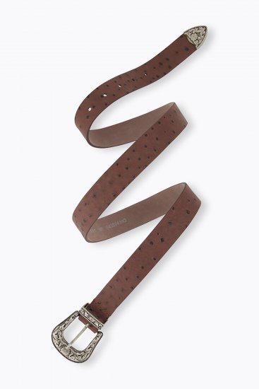 Ulla Popken Classic Belt Brown - Γυναικείες ζώνες - 