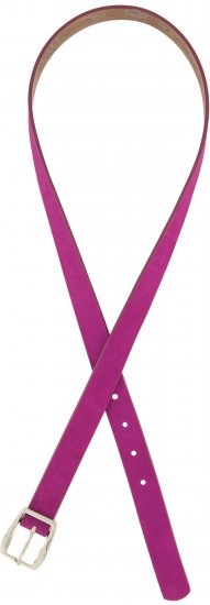 Ulla Popken Soft Suede Belt Purple - Γυναικείες ζώνες - 