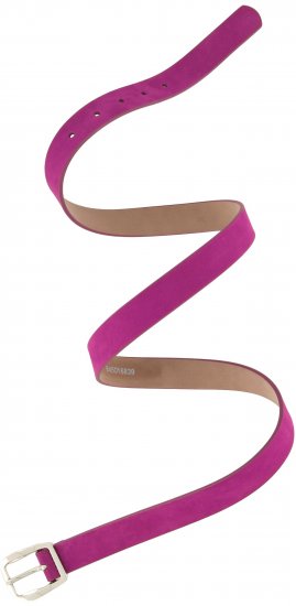 Ulla Popken Soft Suede Belt Purple - Γυναικείες ζώνες - 