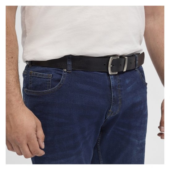 North Latitude Belt Hunter Black - Ζώνες - Ανδρικές ζώνες μεγάλα μεγέθη