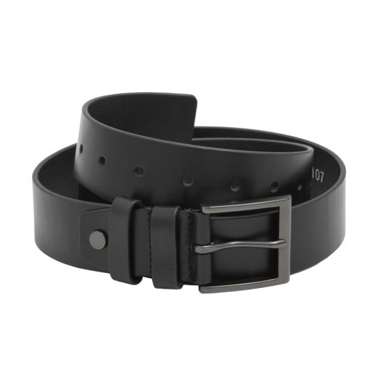 North Latitude Belt Black - Ζώνες - Ανδρικές ζώνες μεγάλα μεγέθη
