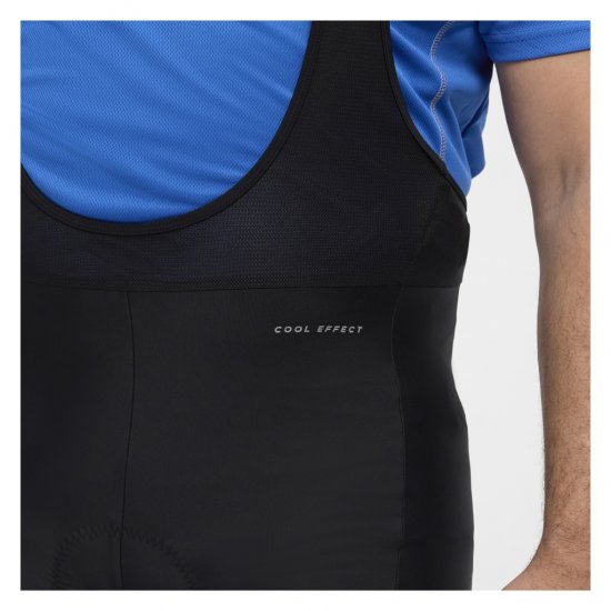 North Latitude Sport Bike Shorts With Suspenders Black - Ρούχα ποδηλασίας - 