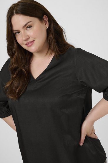 Kaffe Curve Ada Blouse Black - Μπλούζες - 
