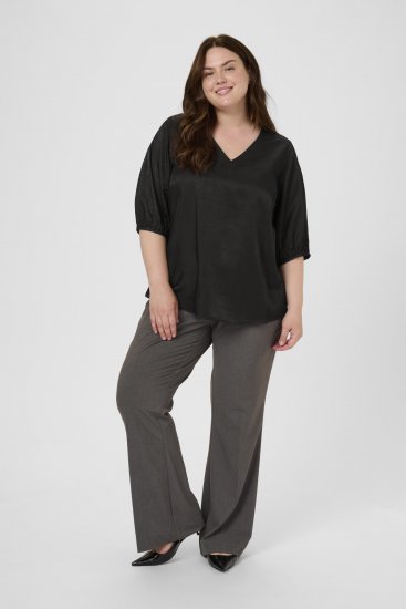 Kaffe Curve Ada Blouse Black - Μπλούζες - 