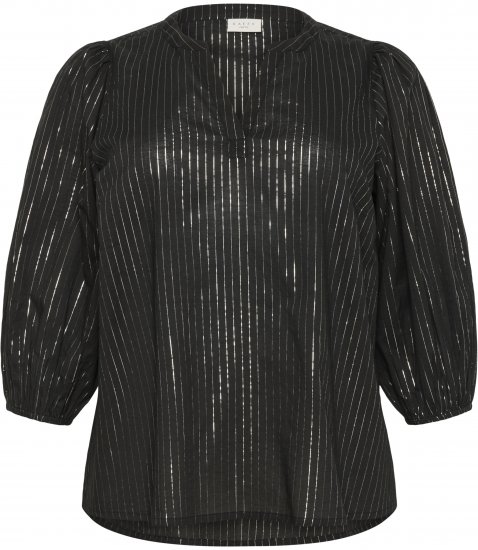 Kaffe Curve Luisa Blouse Black Deep - Μπλούζες - 