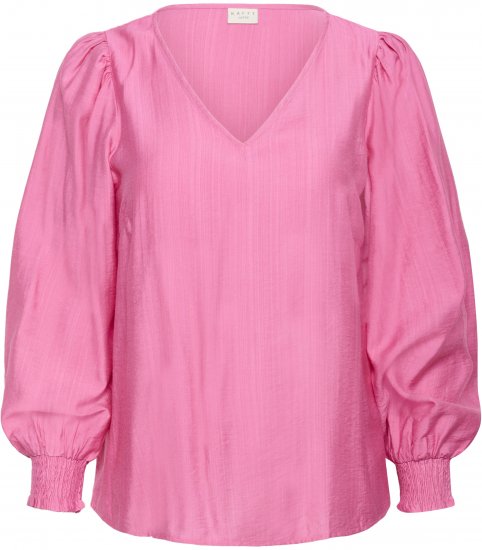 Kaffe Curve Sofia Blouse Pink Power - Μπλούζες - 