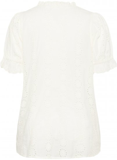 Kaffe Curve Dina Blouse White - Μπλούζες - 