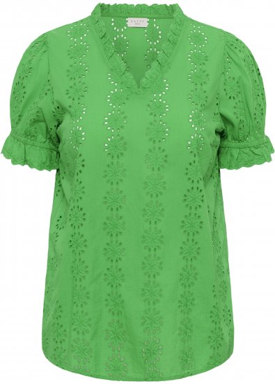 Kaffe Curve Dina Blouse Bright Green - Μπλούζες - 