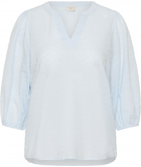 Kaffe Curve Penelopia Blouse Nantucket Breeze Blue - Μπλούζες - 