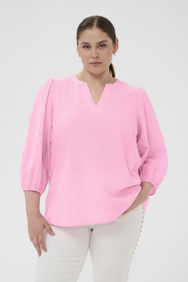 Kaffe Curve Penelopia Blouse Pink Frosting - Μπλούζες - 