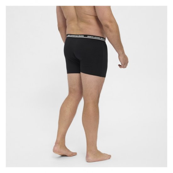 North Latitude 5-Pack Boxershorts Black - Μποξεράκια - μποξερακια ανδρικά μεγάλα μεγέθη