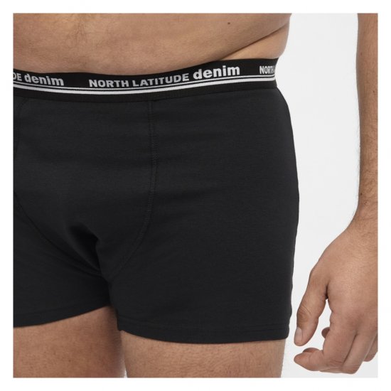 North Latitude 5-Pack Boxershorts Black - Μποξεράκια - μποξερακια ανδρικά μεγάλα μεγέθη
