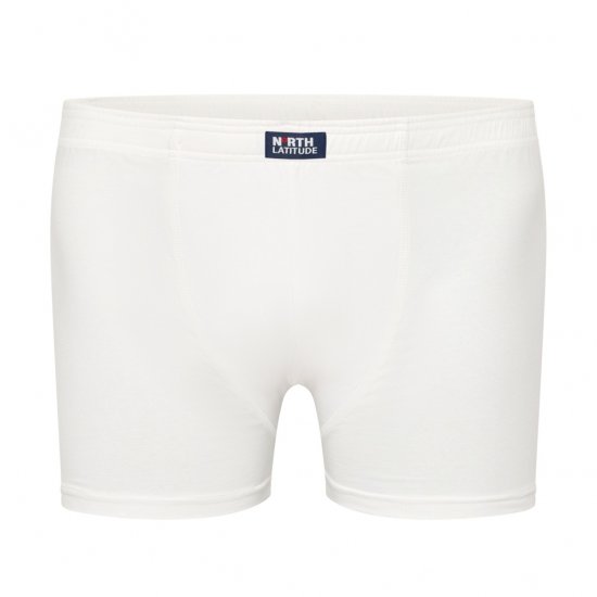 North Latitude Trunks Underwear White - Μποξεράκια - μποξερακια ανδρικά μεγάλα μεγέθη