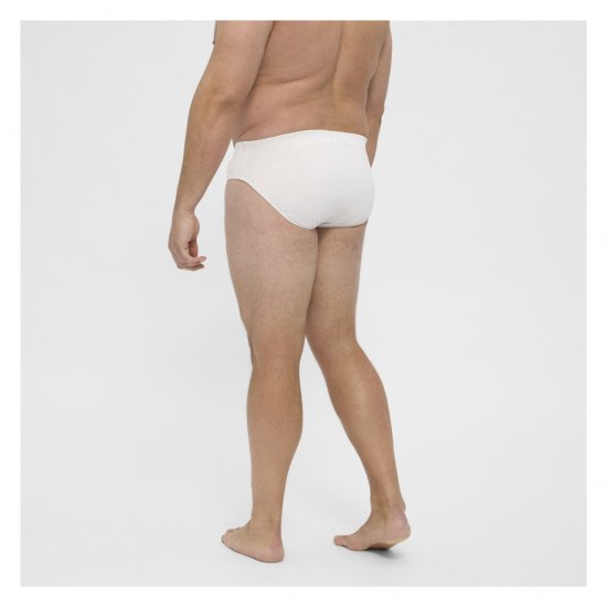 North Latitude Brief Underwear White - σλιπ - Ανδρικά σλιπ μεγάλο μέγεθος
