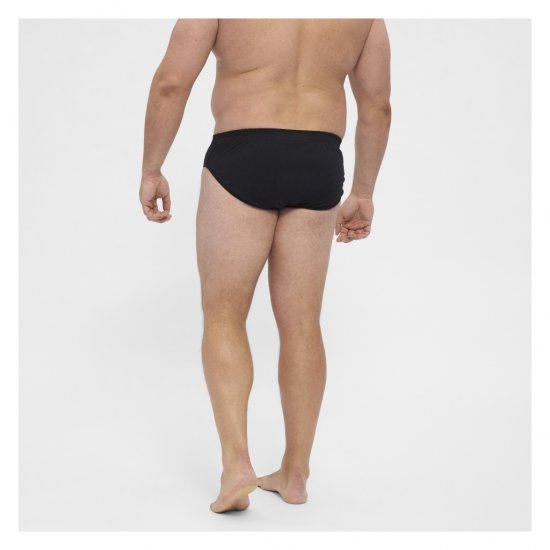 North Latitude Brief Underwear Black - σλιπ - Ανδρικά σλιπ μεγάλο μέγεθος