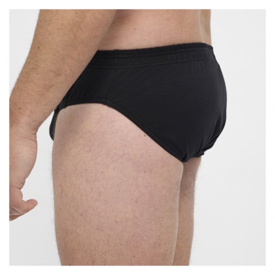 North Latitude Brief Underwear Black - σλιπ - Ανδρικά σλιπ μεγάλο μέγεθος