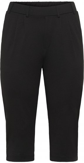 Kaffe Curve Jenna Capri Pants Black - Παντελόνια - 