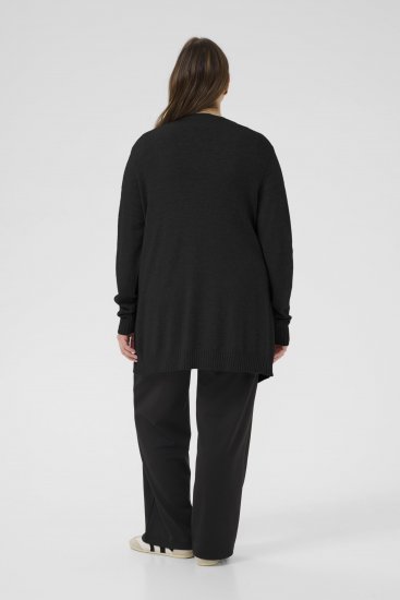 Kaffe Curve Alianna Knit Cardigan Black Deep - Ζακέτες - 