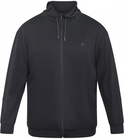 North Latitude 61325 Ζακέτα Με Κουκούλα Μαύρο - φούτερ/Φούτερ με κουκούλα - φούτερ/Φούτερ με κουκούλα ανδρικά μεγάλα μεγέθη 