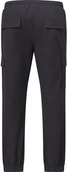 North Latitude Cool Effect Cargo Pants Black - Παντελόνια cargo - Aνδρικά Cargo παντελόνια μεγάλα μεγέθη