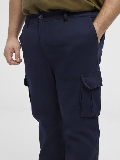 North Latitude 51141 Stretch Cargo Pants Navy - Τζιν και παντελόνια - Aνδρικα τζιν παντελόνια μεγάλα μεγέθη