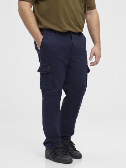 North Latitude 51141 Stretch Cargo Pants Navy - Τζιν και παντελόνια - Aνδρικα τζιν παντελόνια μεγάλα μεγέθη