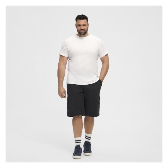 North Latitude Cargo Shorts Black - Σορτς - Aνδρικεσ βερμουδεσ μεγαλα μεγάλα μεγέθη