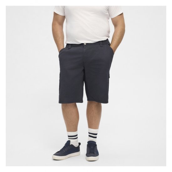 North Latitude Cargo Shorts Navy Blue - Σορτς - Aνδρικεσ βερμουδεσ μεγαλα μεγάλα μεγέθη