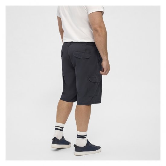 North Latitude Cargo Shorts Navy Blue - Σορτς - Aνδρικεσ βερμουδεσ μεγαλα μεγάλα μεγέθη