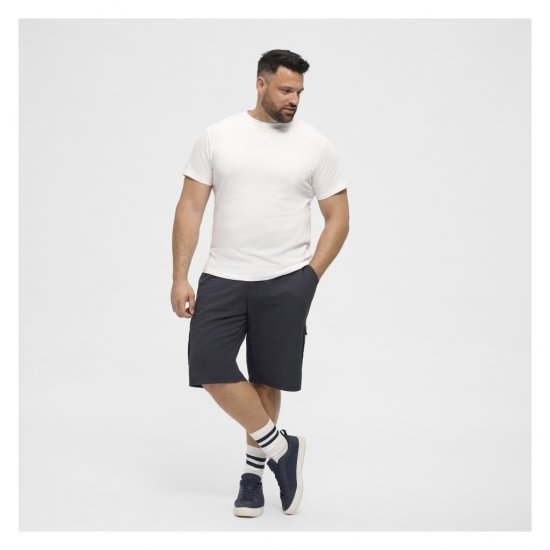 North Latitude Cargo Shorts Navy Blue - Σορτς - Aνδρικεσ βερμουδεσ μεγαλα μεγάλα μεγέθη