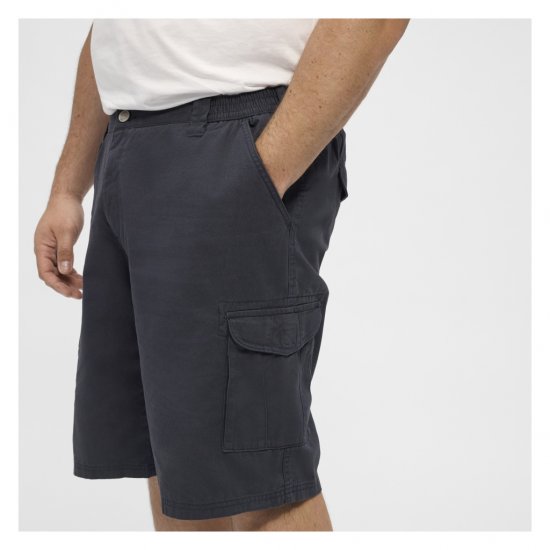 North Latitude Cargo Shorts Navy Blue - Σορτς - Aνδρικεσ βερμουδεσ μεγαλα μεγάλα μεγέθη