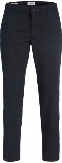 Jack & Jones Stollie Chino Pants Dark Navy - Τζιν και παντελόνια - Aνδρικα τζιν παντελόνια μεγάλα μεγέθη